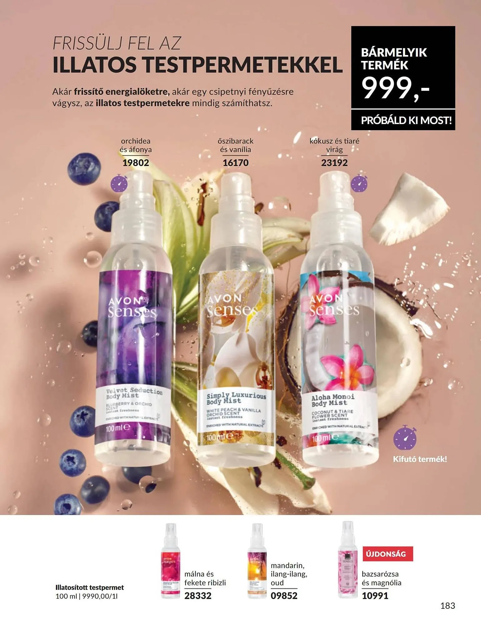 Katalógus AVON akciós újság április 1.-tól április 30.-ig 2025. - Oldal 182