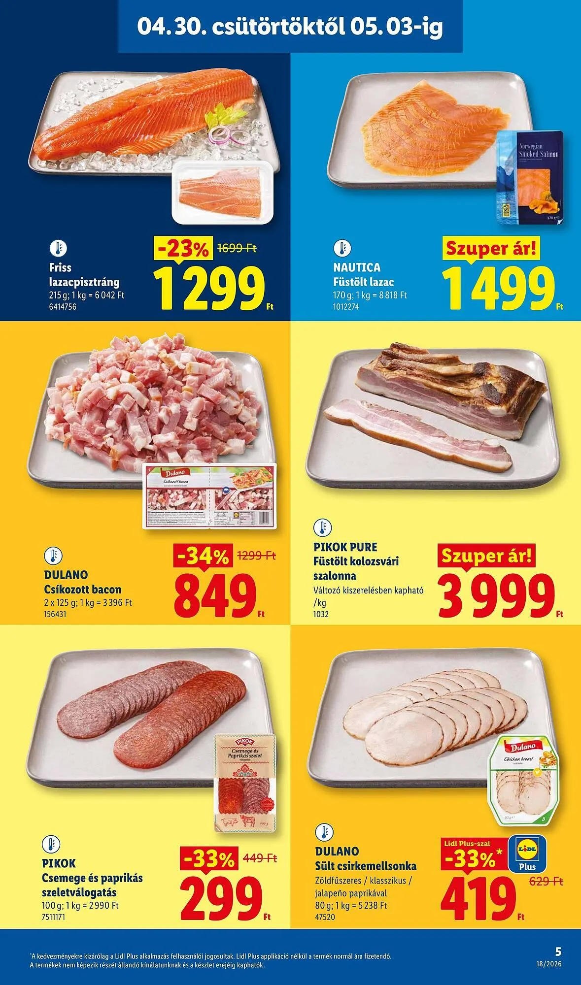 Katalógus Lidl akciós újság április 30.-tól május 6.-ig 2026. - Oldal 5