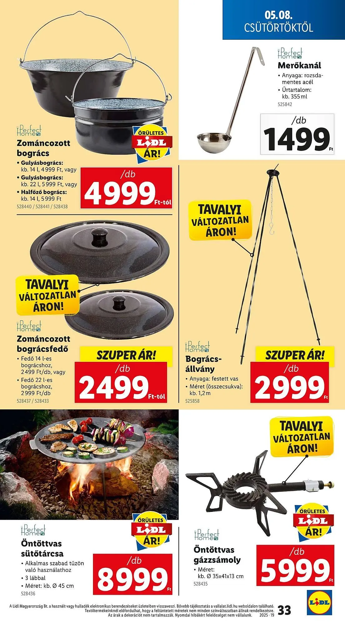 Katalógus Lidl akciós újság május 8.-tól május 14.-ig 2025. - Oldal 33