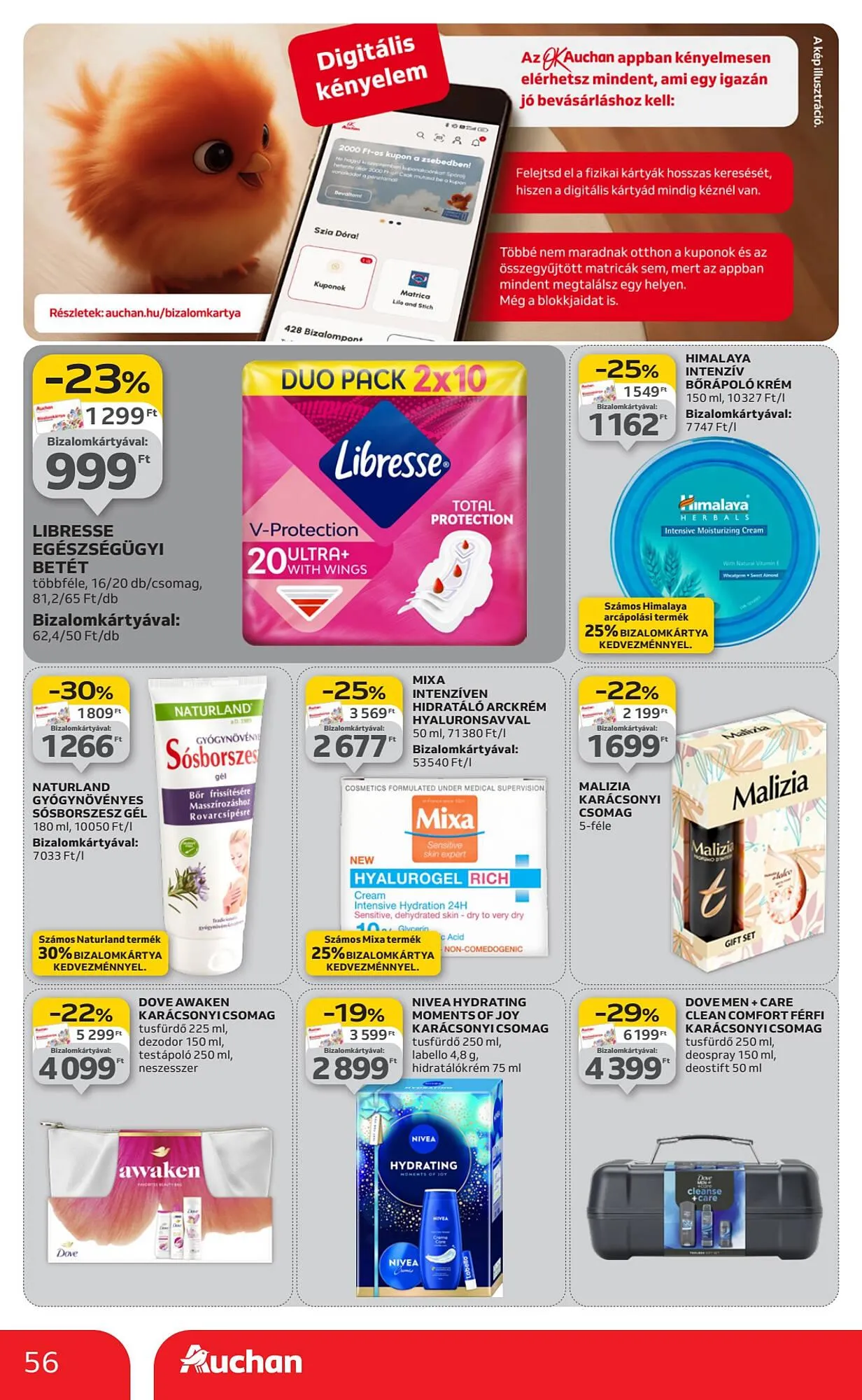 Katalógus Auchan akciós újság december 4.-tól december 10.-ig 2025. - Oldal 56