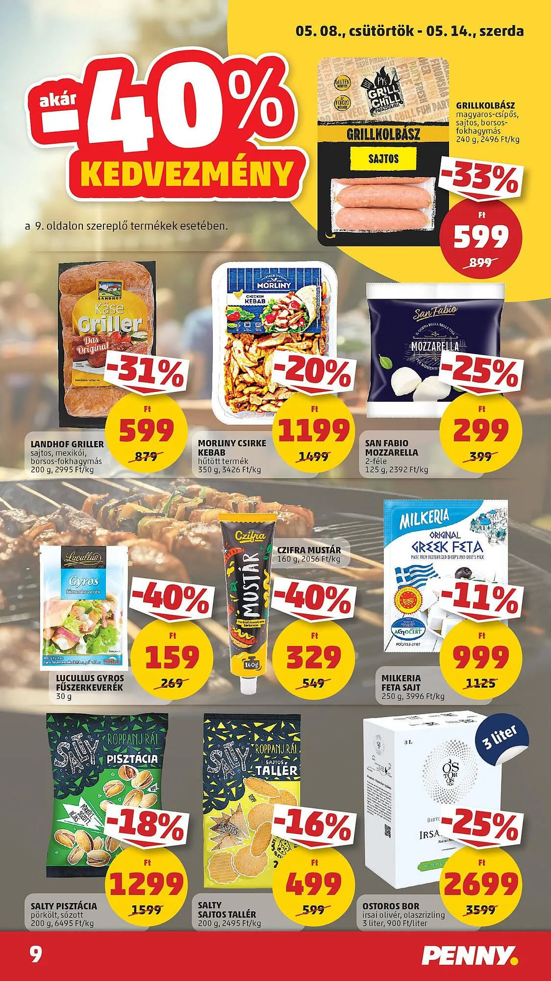 Katalógus PENNY akciós újság május 8.-tól május 14.-ig 2025. - Oldal 9