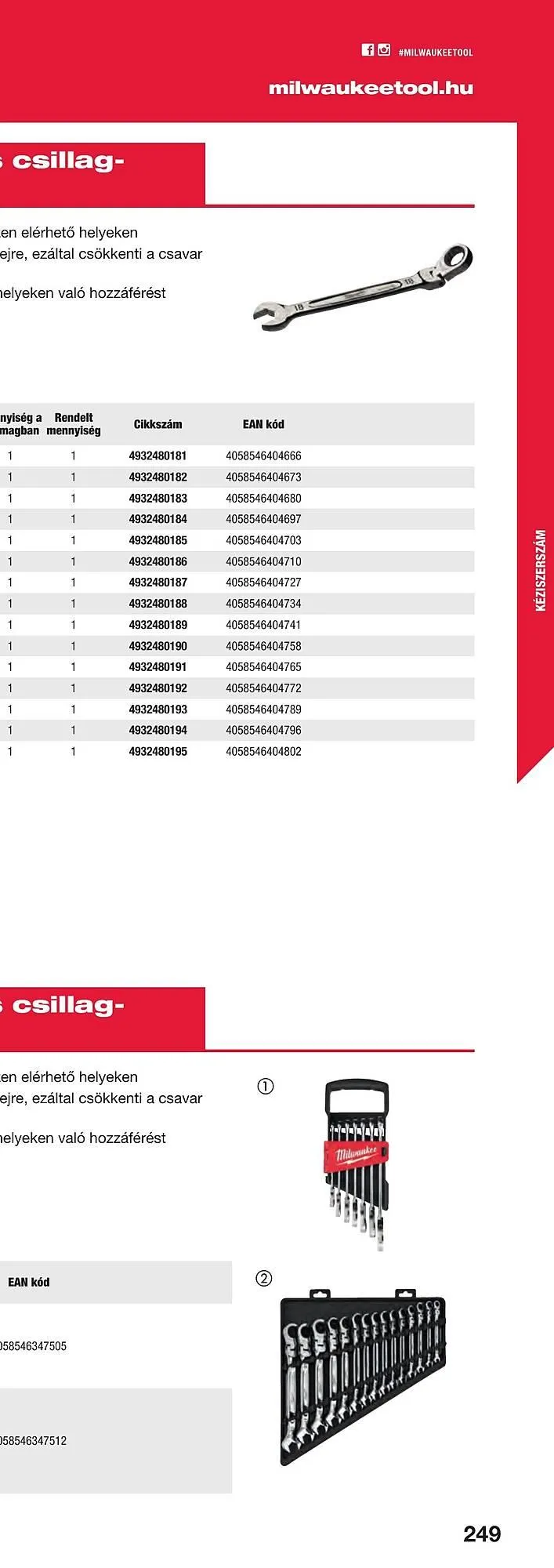 Katalógus Milwaukee akciós újság szeptember 16.-tól december 31.-ig 2025. - Oldal 497