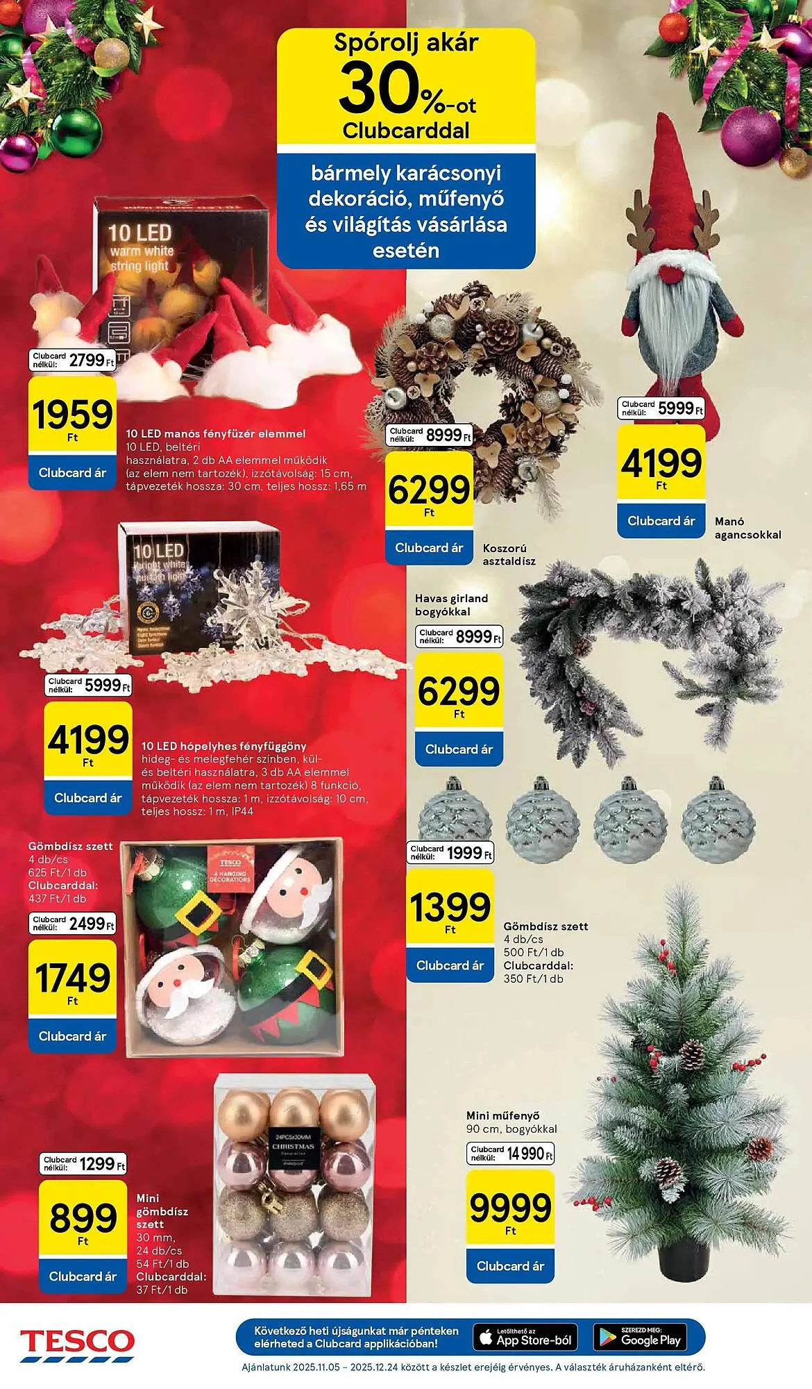 Katalógus Tesco akciós újság november 6.-tól november 12.-ig 2025. - Oldal 32