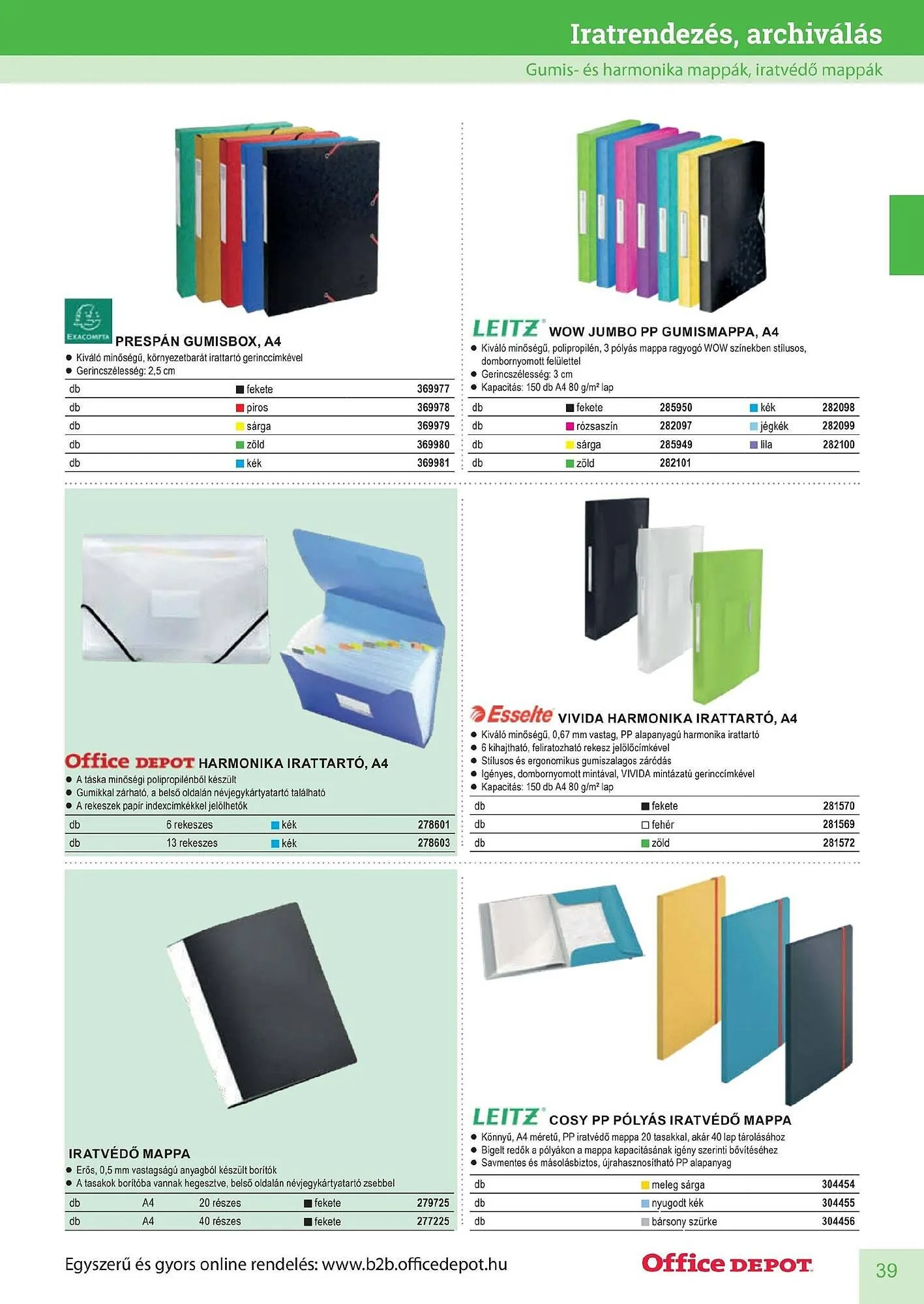 Katalógus Office Depot akciós újság május 9.-tól december 31.-ig 2026. - Oldal 39
