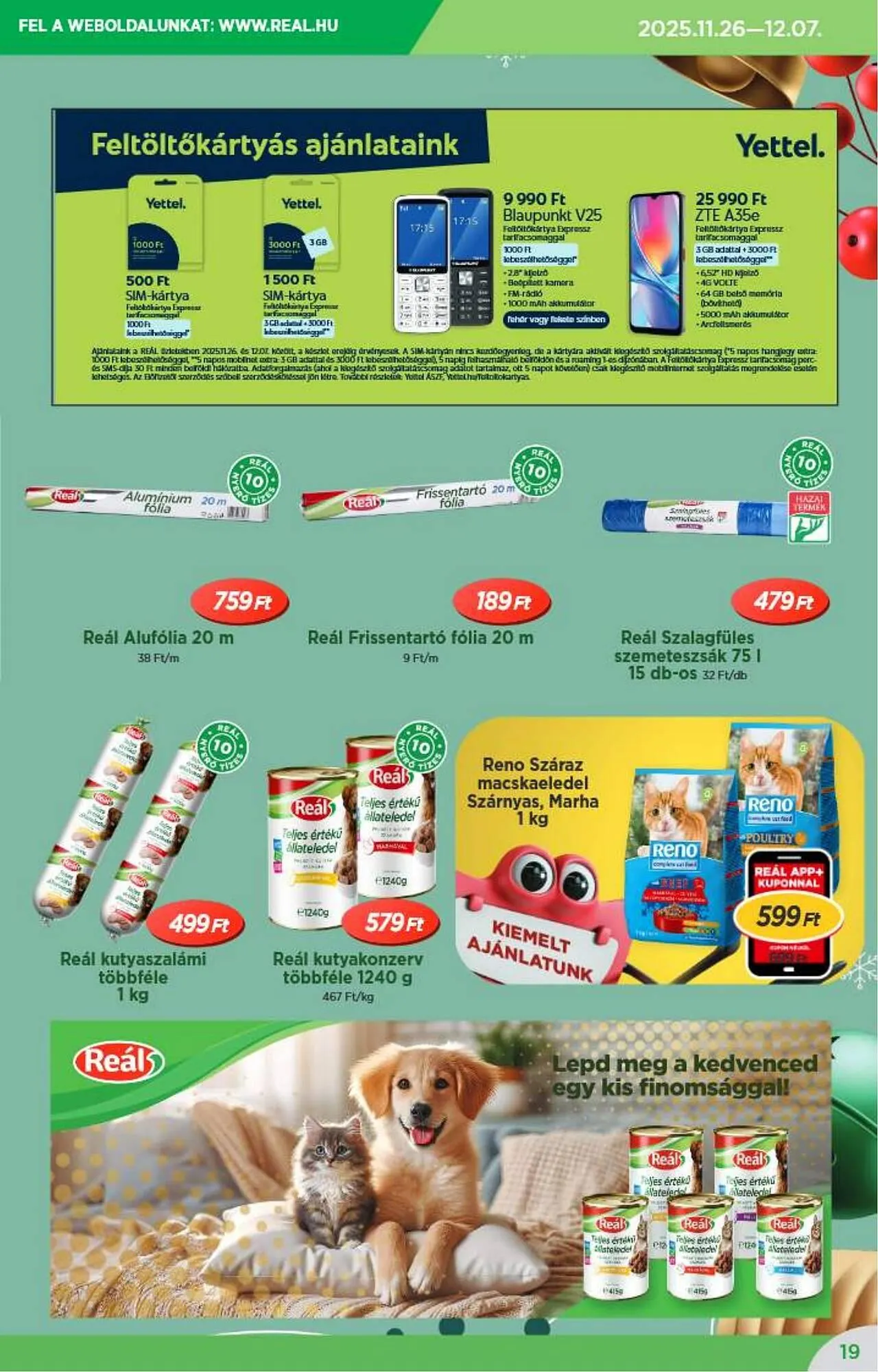 Katalógus Real akciós újság november 26.-tól december 7.-ig 2025. - Oldal 19