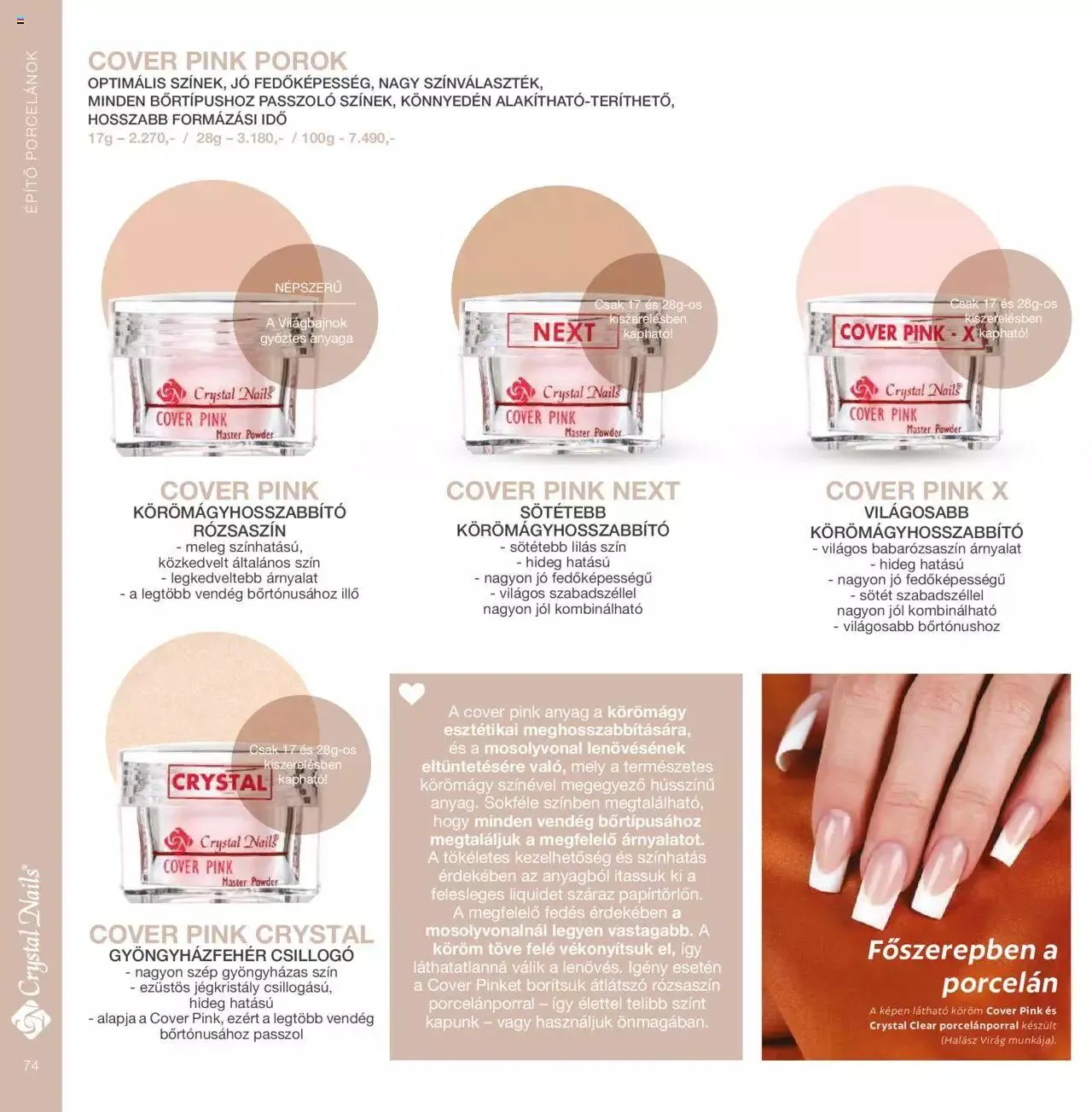 Katalógus Crystal Nails - Nagykatalógus 22/23 március 8.-tól december 31.-ig 2023. - Oldal 74