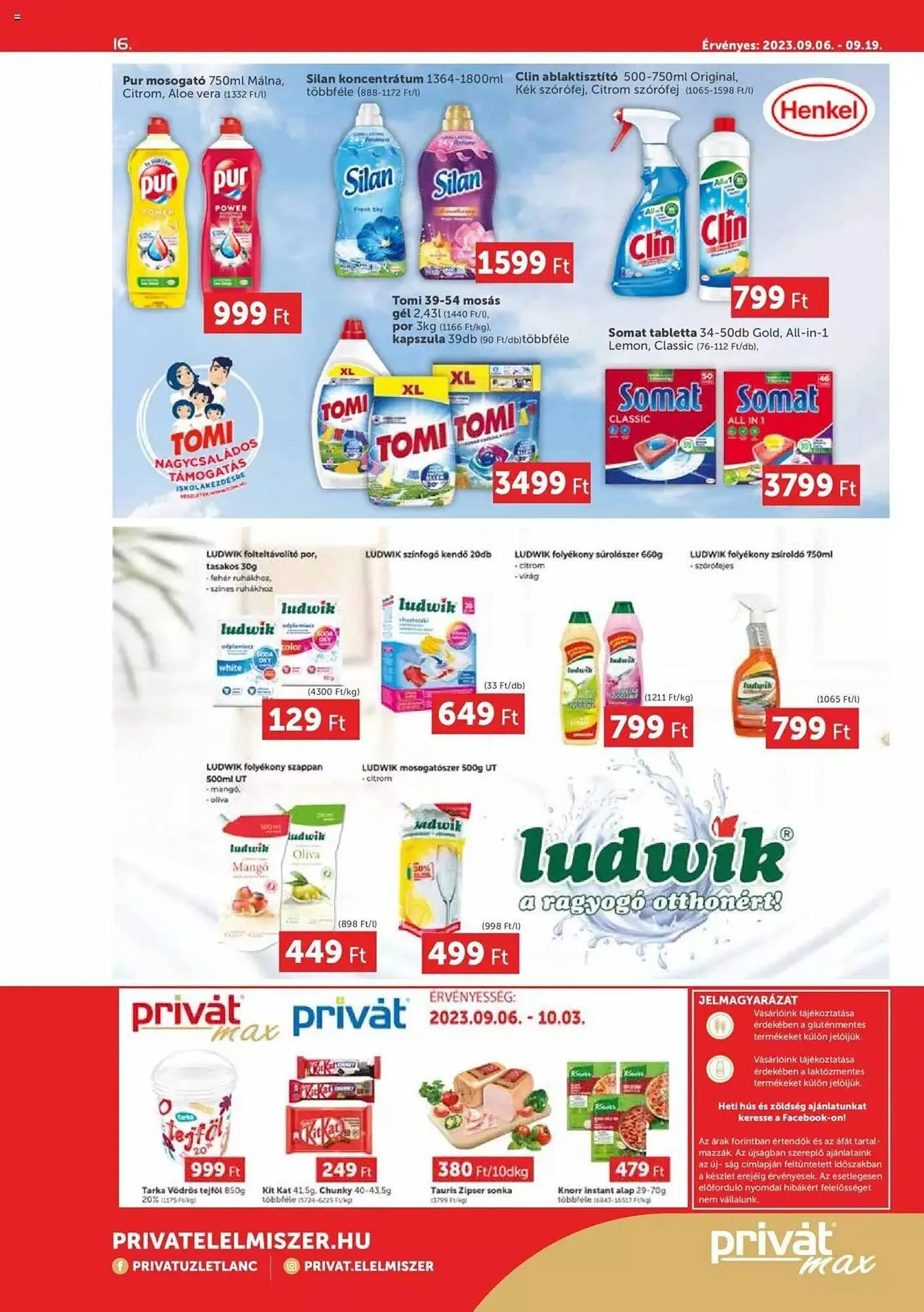 Katalógus PRIVÁT akciós újság szeptember 6.-tól szeptember 19.-ig 2023. - Oldal 16