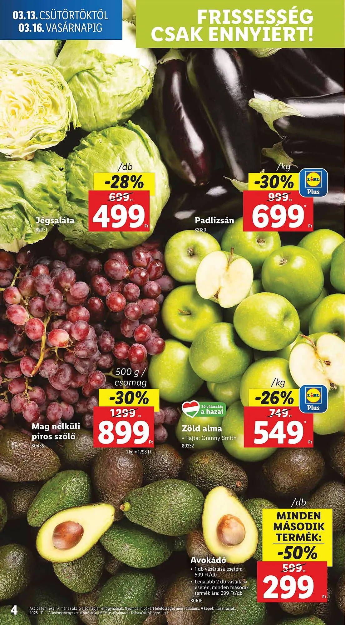 Katalógus Lidl akciós újság március 13.-tól március 19.-ig 2025. - Oldal 4