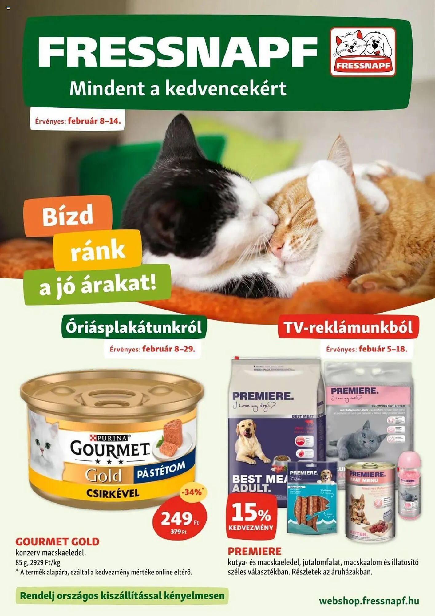 Katalógus Fressnapf akciós újság február 8.-tól február 14.-ig 2024. - Oldal 1