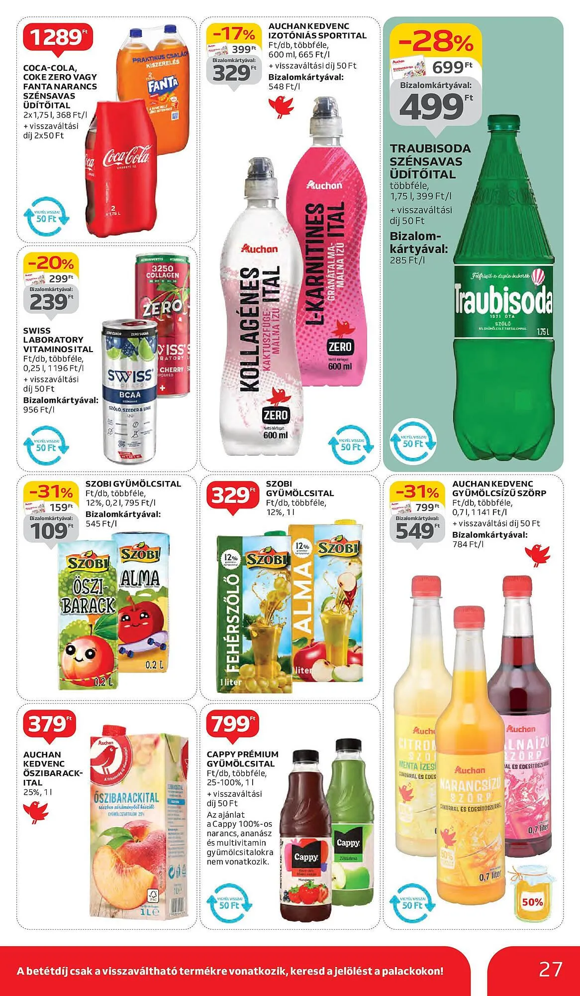 Katalógus Auchan akciós újság június 5.-tól június 11.-ig 2025. - Oldal 27