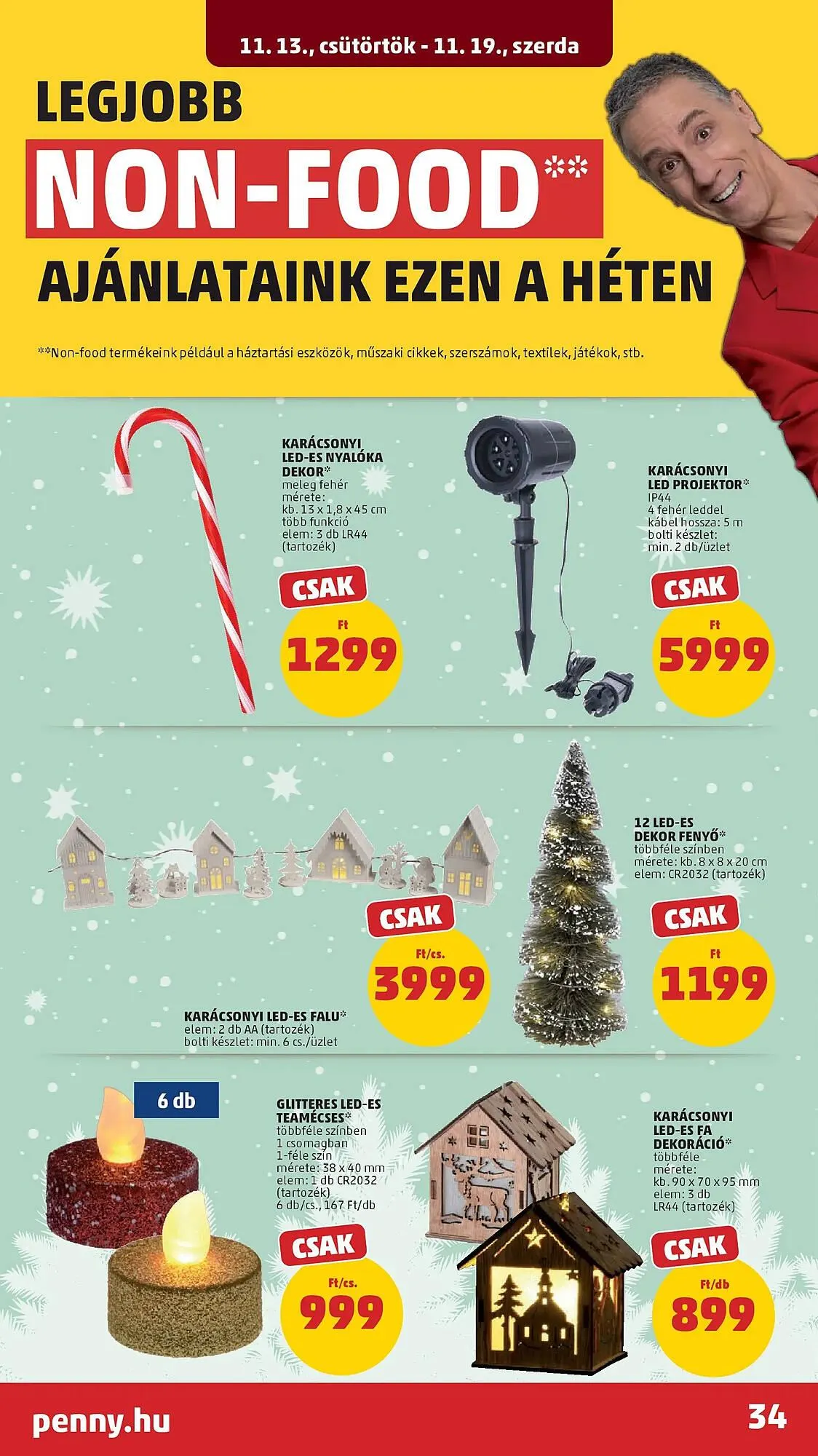 Katalógus PENNY akciós újság november 13.-tól november 19.-ig 2025. - Oldal 34