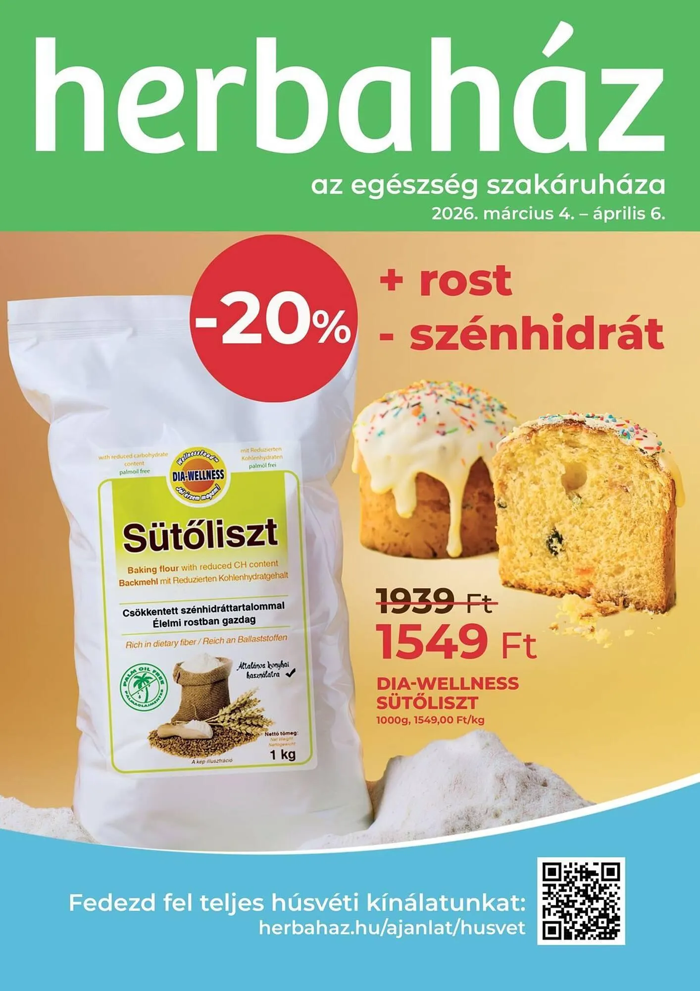 Katalógus Herbaház akciós újság március 4.-tól április 6.-ig 2026. - Oldal 1
