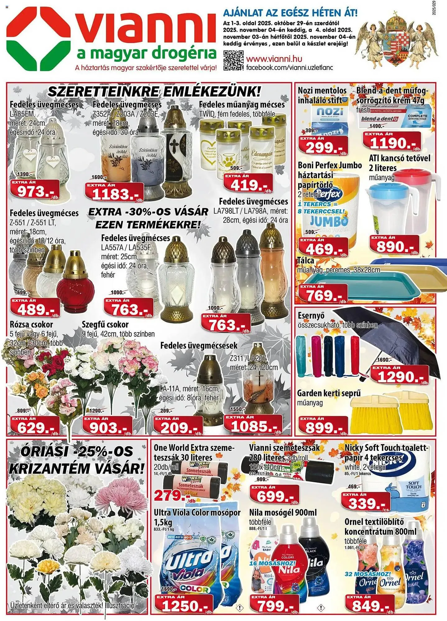 Vianni Drogéria akciós újság - 1