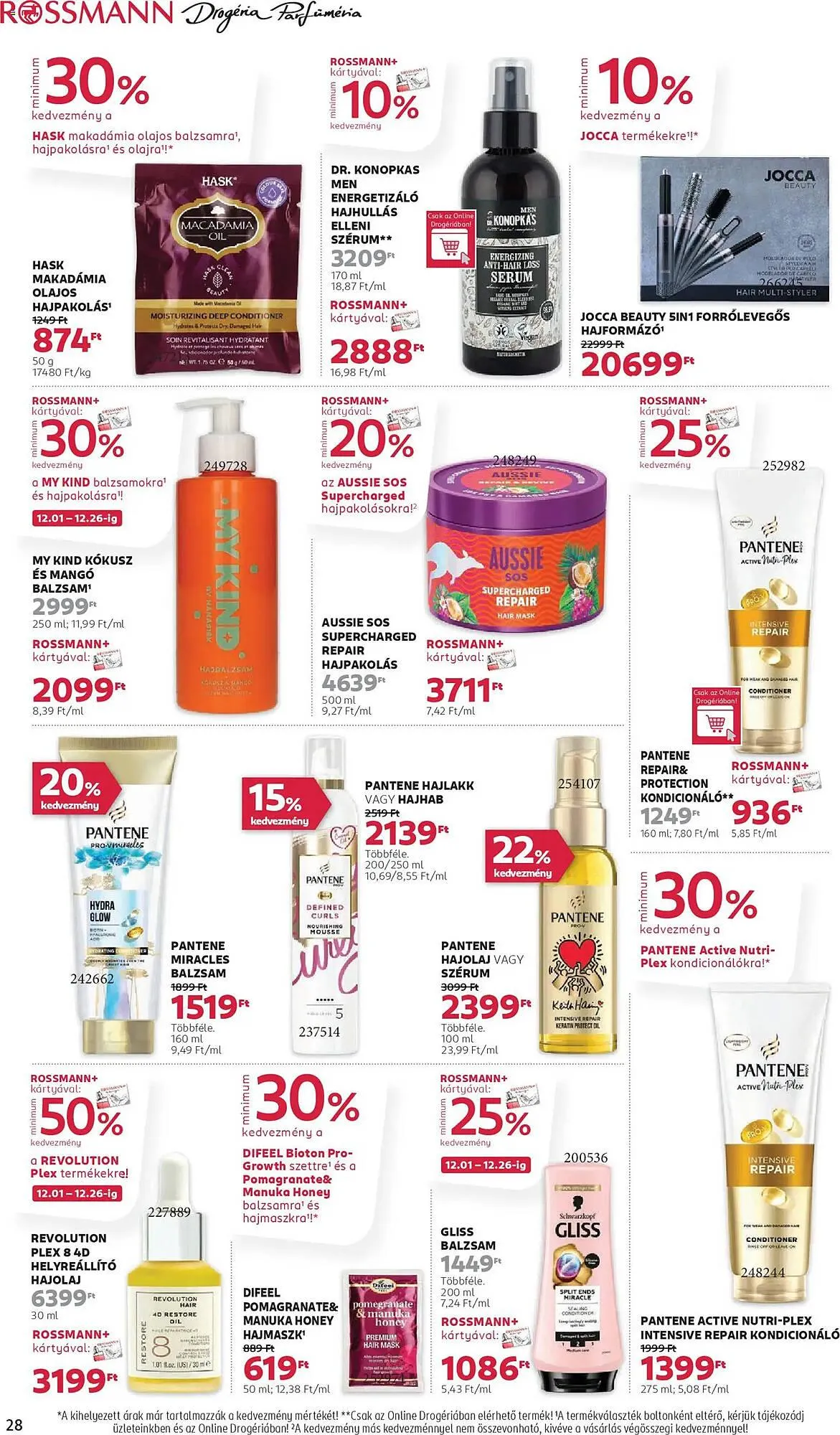 Katalógus Rossmann akciós újság december 1.-tól december 12.-ig 2025. - Oldal 30