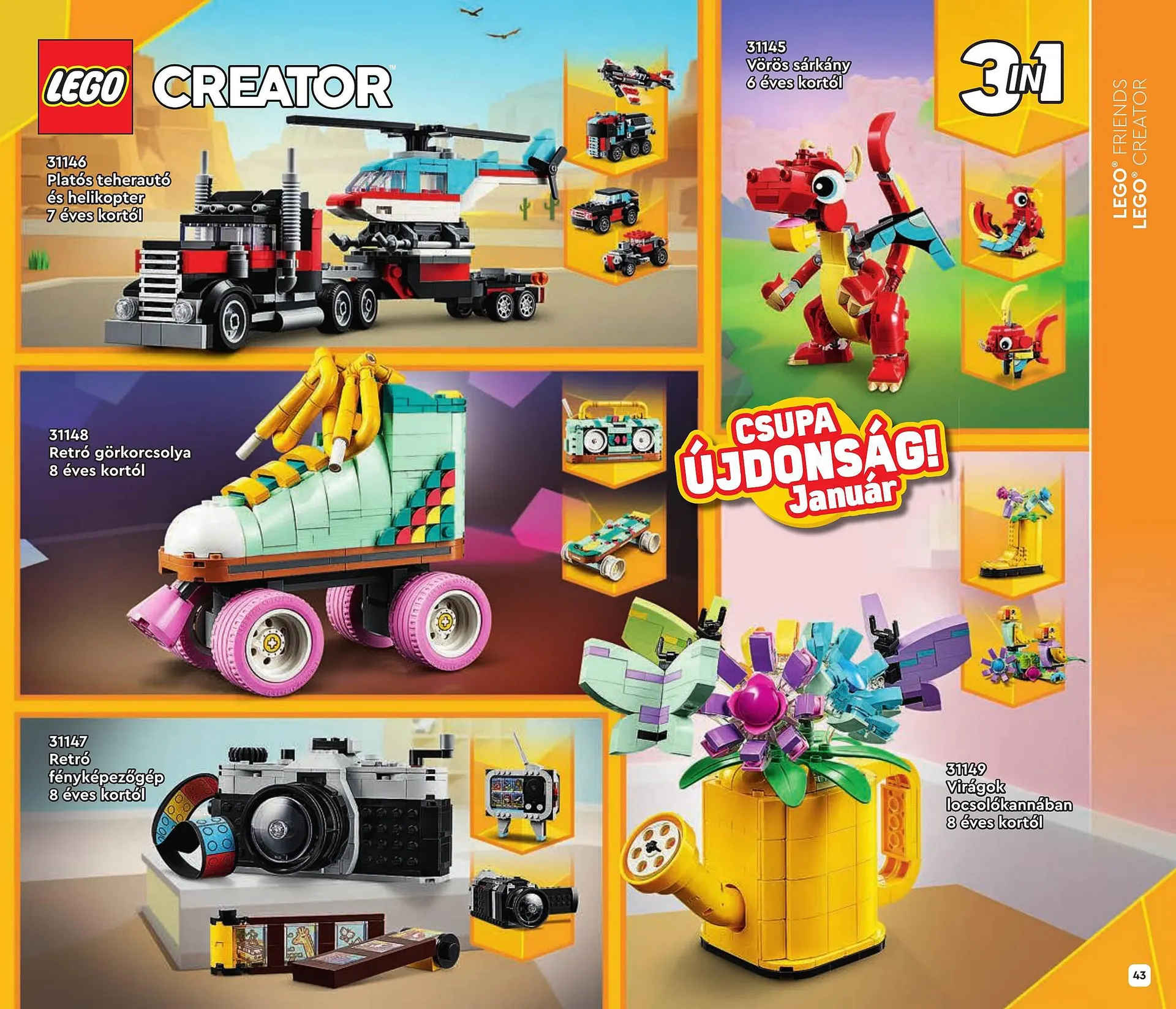 Katalógus Lego akciós újság január 1.-tól június 30.-ig 2024. - Oldal 43