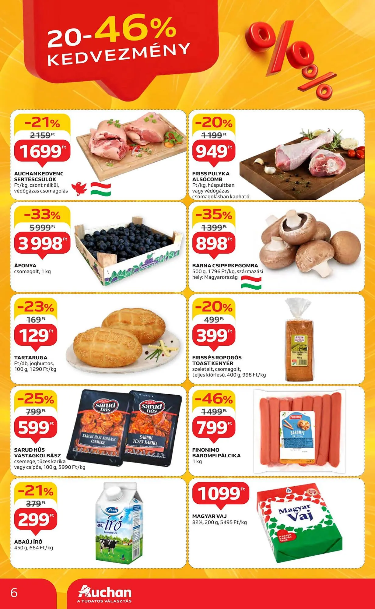 Katalógus Auchan akciós újság május 8.-tól május 14.-ig 2025. - Oldal 6