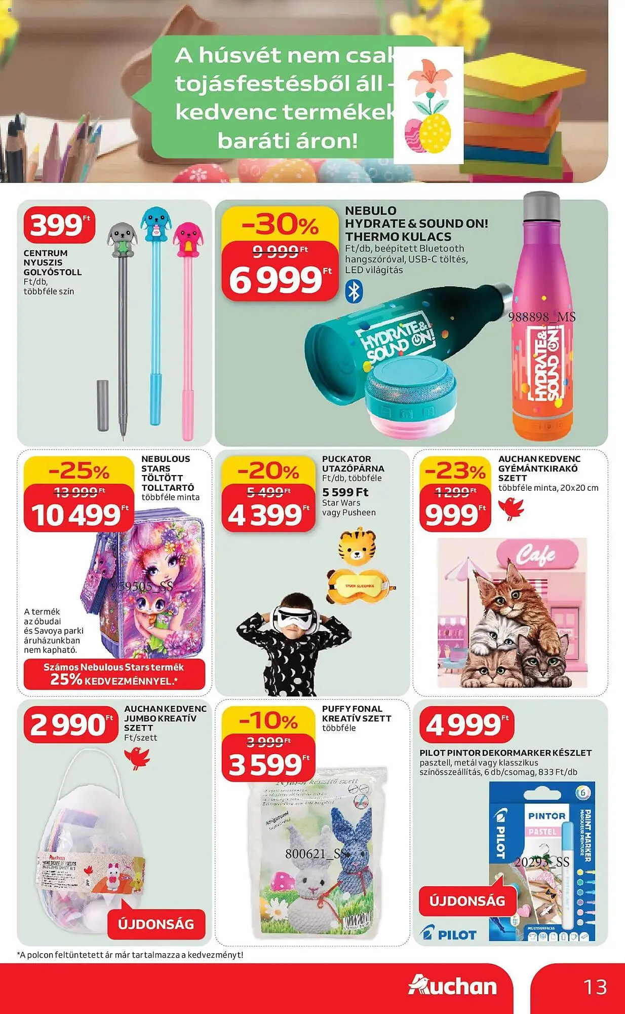 Katalógus Auchan akciós újság február 19.-tól április 4.-ig 2026. - Oldal 13