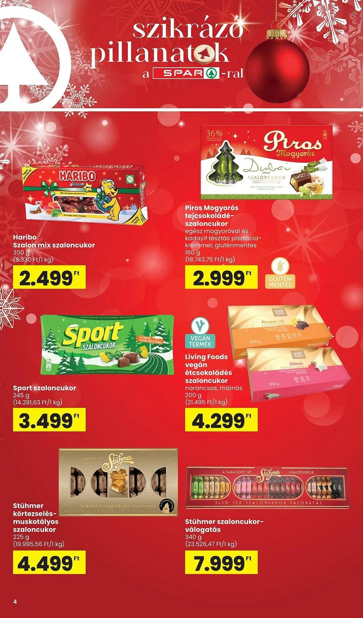 Katalógus Spar akciós újság november 6.-tól december 30.-ig 2025. - Oldal 4