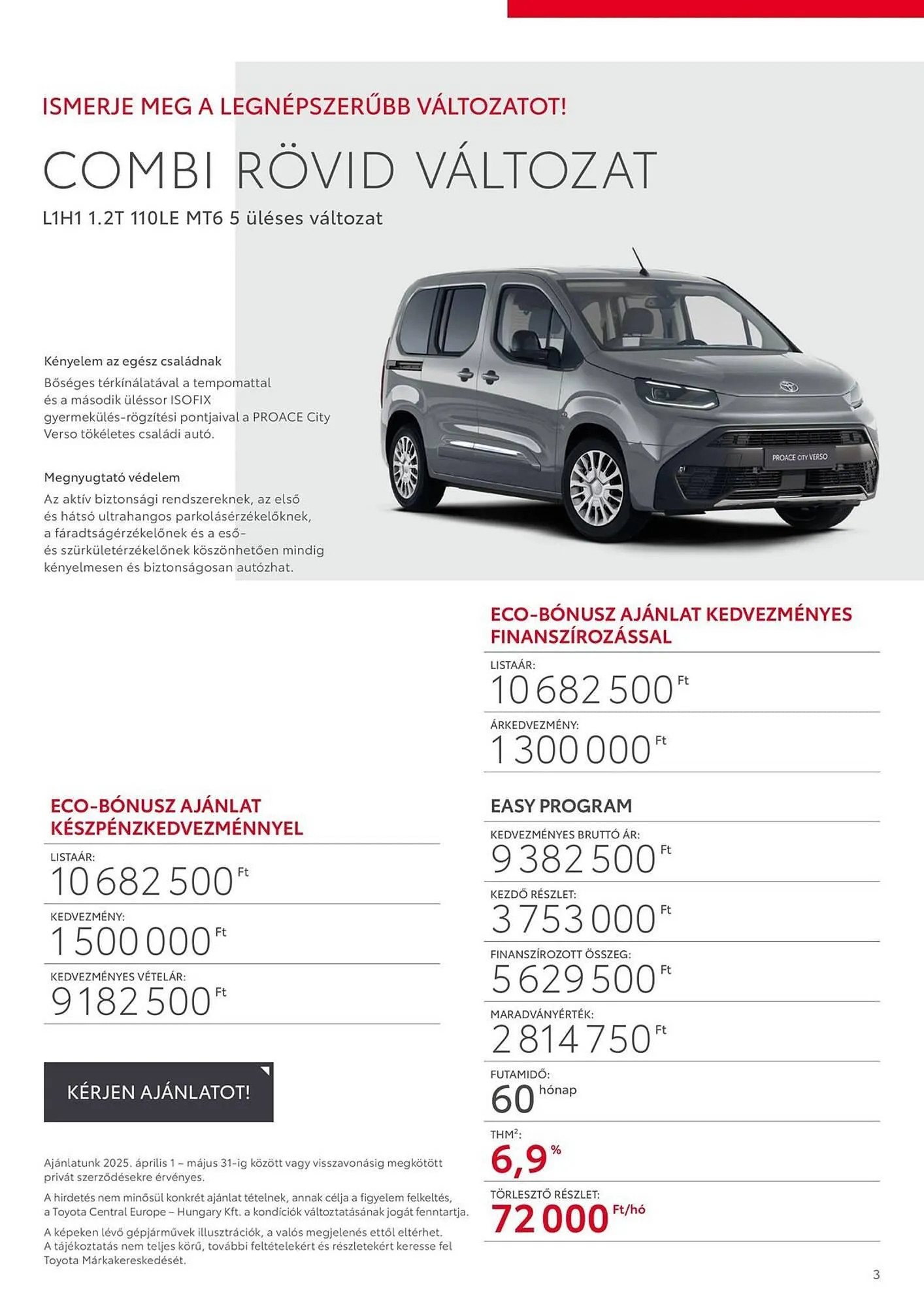 Katalógus Toyota akciós újság április 1.-tól május 31.-ig 2025. - Oldal 3