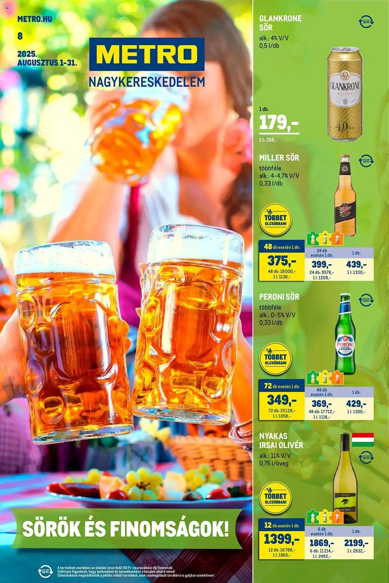 Metro akciós újság - 1