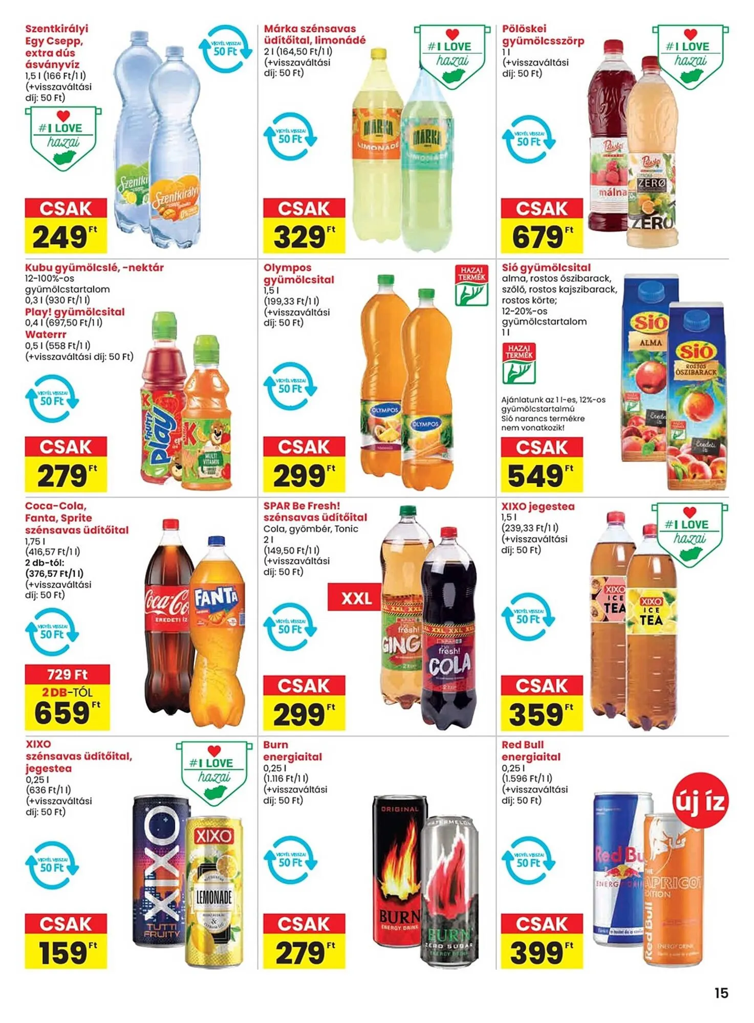 Katalógus Spar akciós újság július 17.-tól július 23.-ig 2025. - Oldal 15