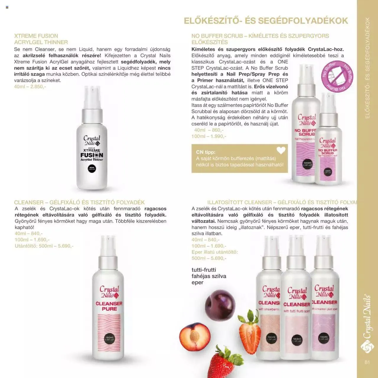 Katalógus Crystal Nails - Nagykatalógus 22/23 március 8.-tól december 31.-ig 2023. - Oldal 81
