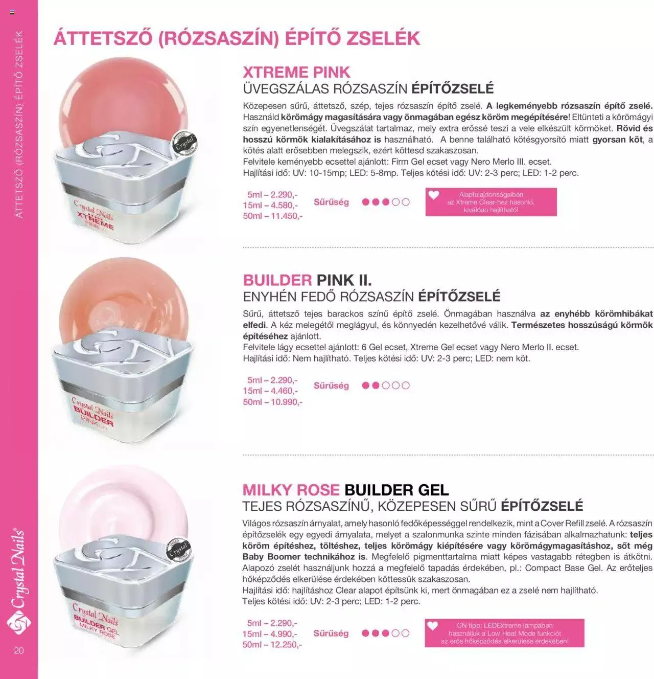 Katalógus Crystal Nails - Nagykatalógus 22/23 március 8.-tól december 31.-ig 2023. - Oldal 20