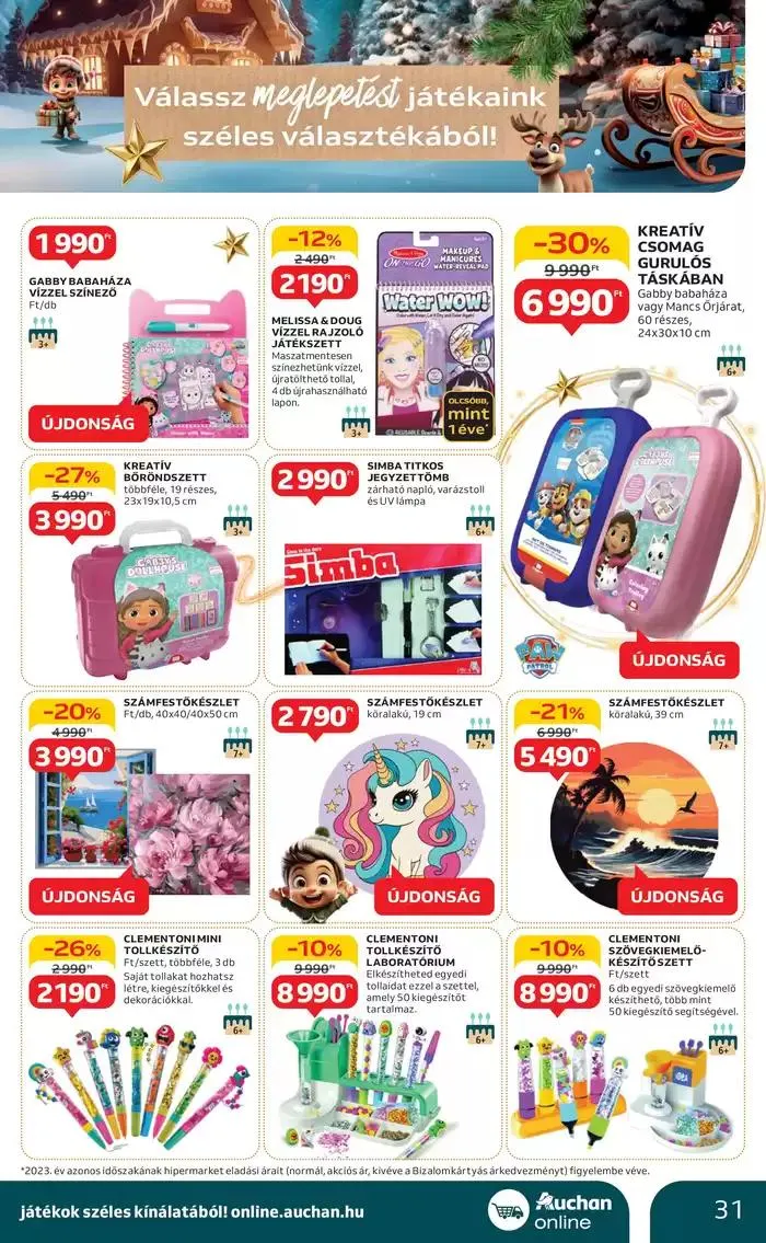 Katalógus Exkluzív ajánlatok és akciók október 21.-tól november 27.-ig 2024. - Oldal 31
