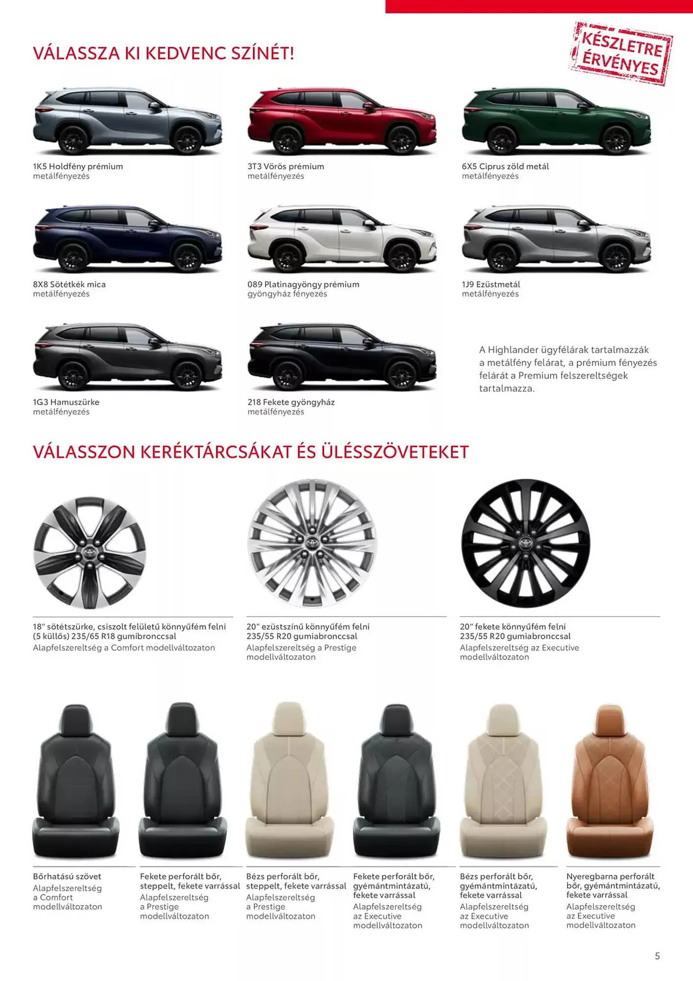 Katalógus Toyota akciós újság december 17.-tól december 17.-ig 2025. - Oldal 5
