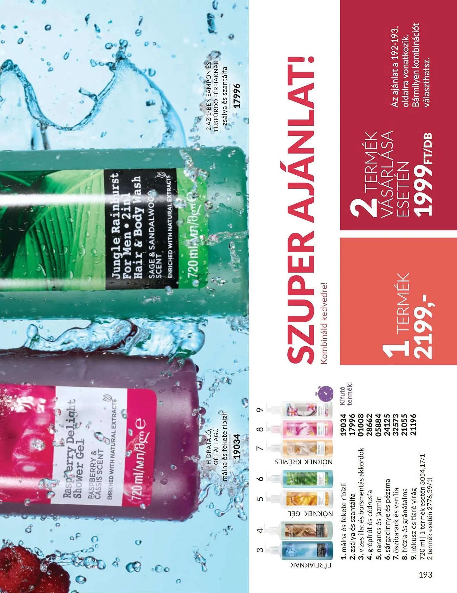 Katalógus AVON akciós újság április 1.-tól április 30.-ig 2025. - Oldal 192
