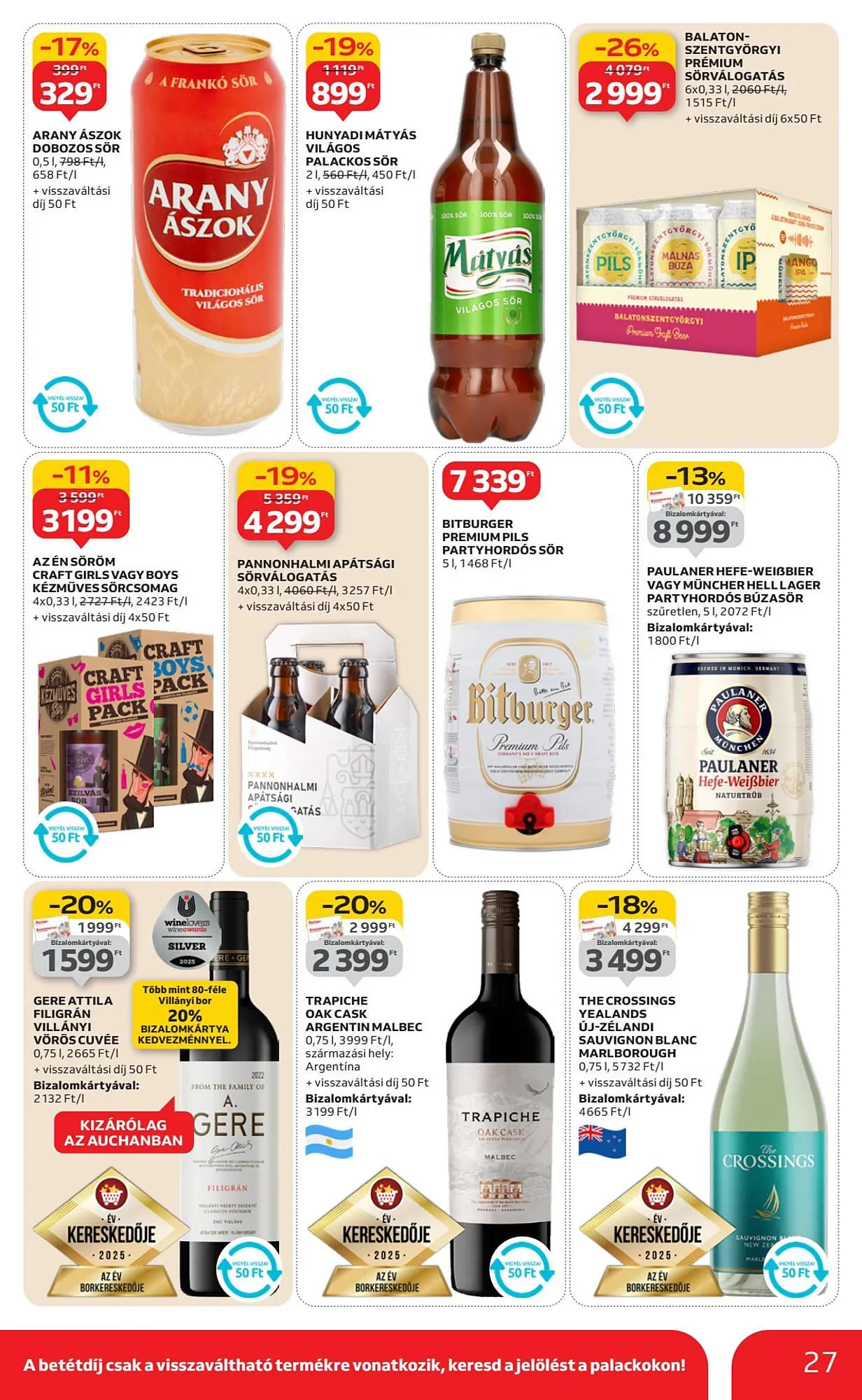 Katalógus Auchan akciós újság január 8.-tól január 14.-ig 2026. - Oldal 27