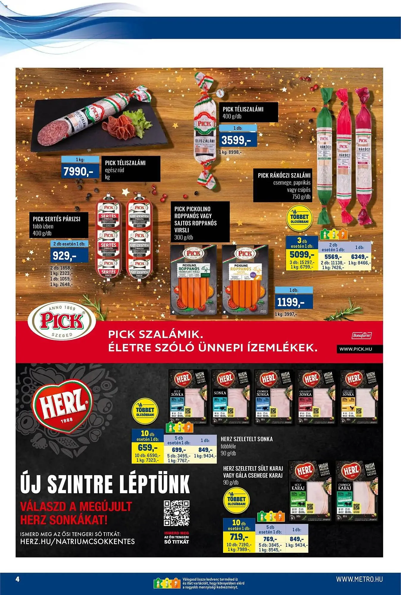 Katalógus Metro akciós újság december 1.-tól december 14.-ig 2025. - Oldal 4