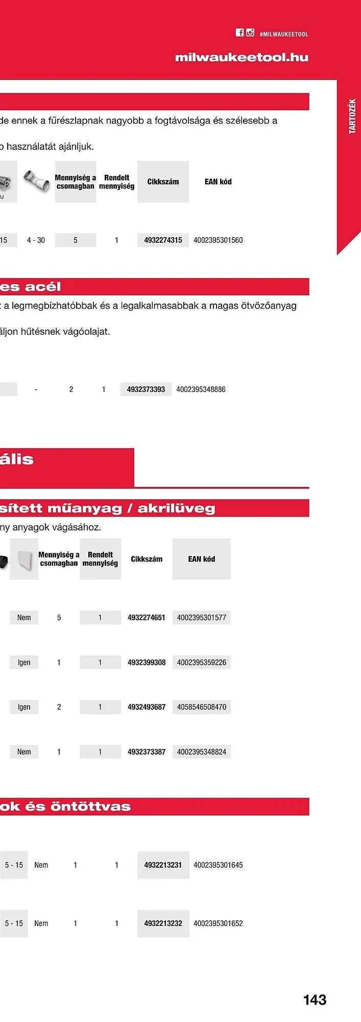 Katalógus Milwaukee akciós újság szeptember 16.-tól december 31.-ig 2025. - Oldal 285