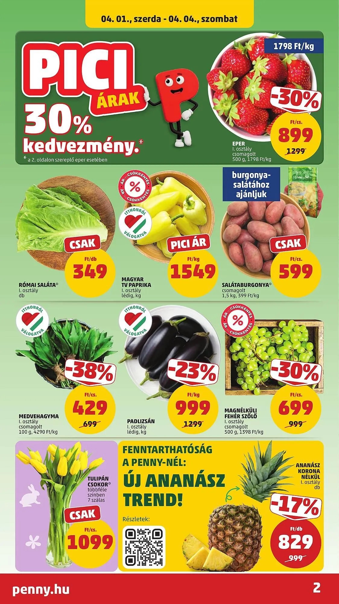 Katalógus PENNY akciós újság április 1.-tól április 8.-ig 2026. - Oldal 2