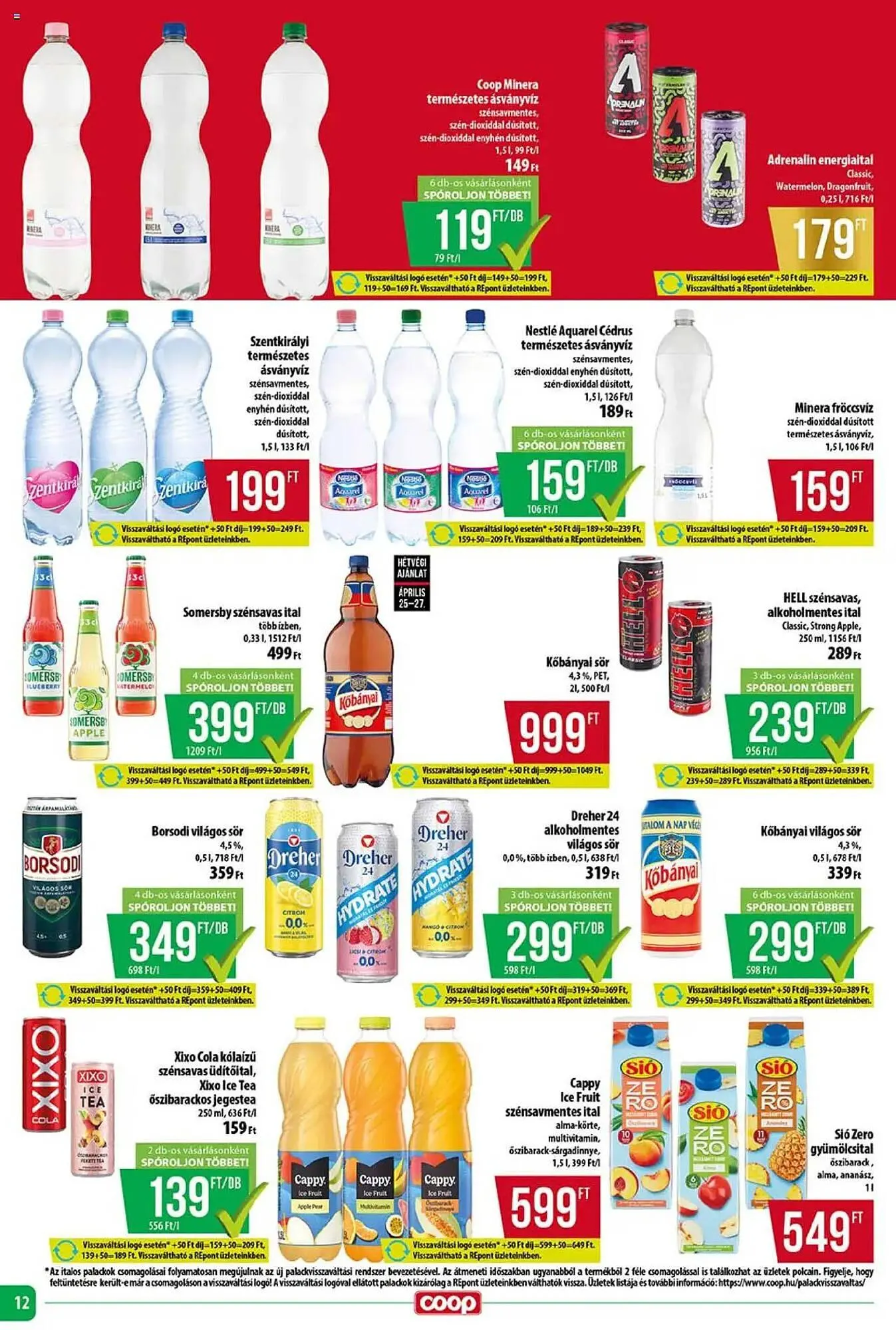 Katalógus Coop akciós újság április 24.-tól április 30.-ig 2025. - Oldal 12
