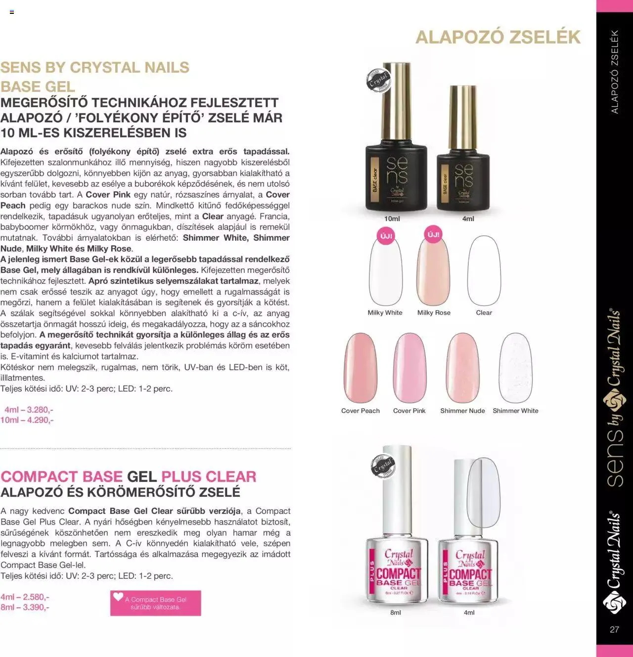Katalógus Crystal Nails - Nagykatalógus 22/23 március 8.-tól december 31.-ig 2023. - Oldal 27