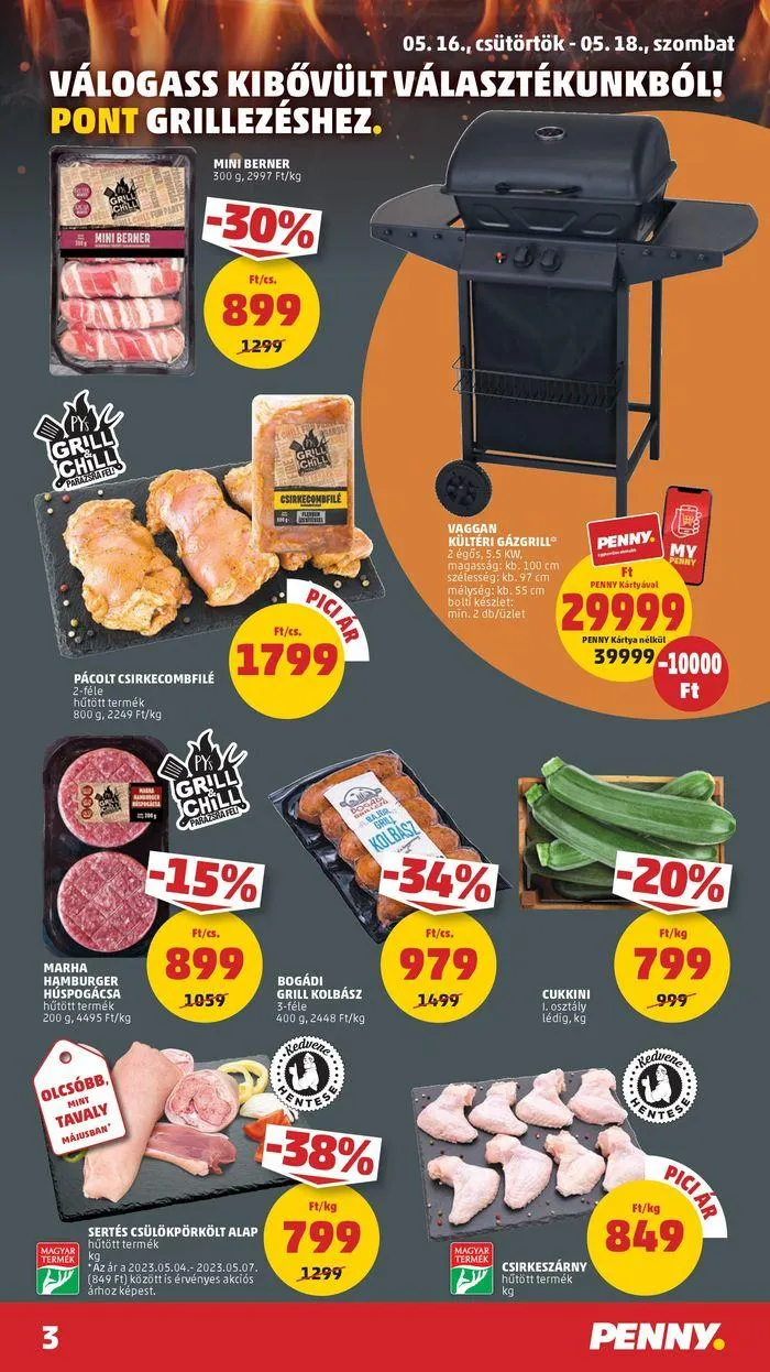 Katalógus Catalog PENNY 20. heti reklámújság május 16.-tól május 22.-ig 2024. - Oldal 3