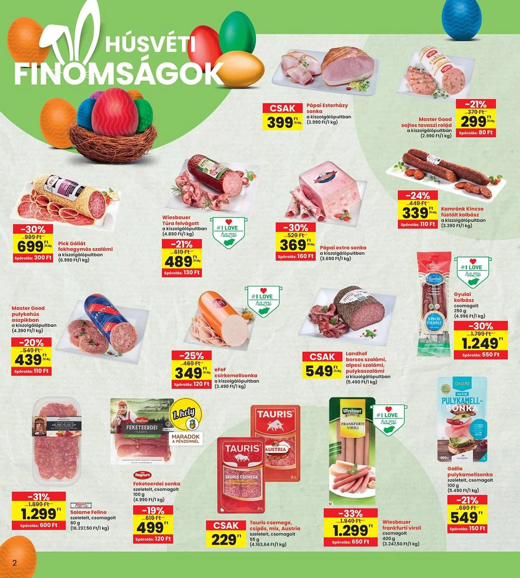 Katalógus Interspar akciós újság április 15.-tól április 22.-ig 2025. - Oldal 2