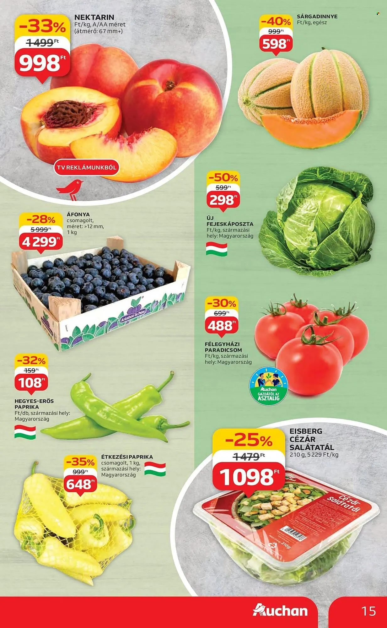 Katalógus Auchan akciós újság július 3.-tól július 9.-ig 2025. - Oldal 15