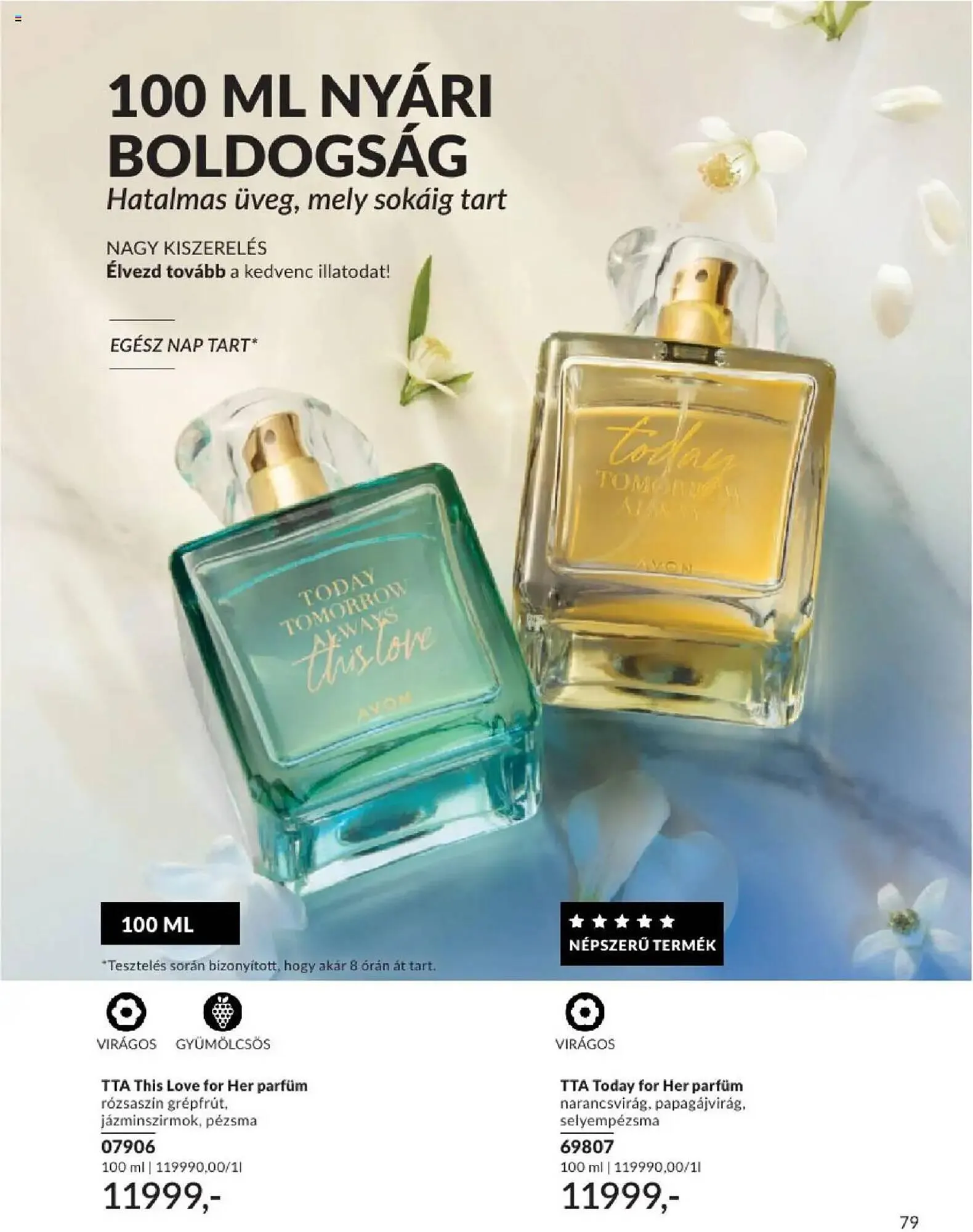 Katalógus AVON akciós újság augusztus 1.-tól augusztus 31.-ig 2025. - Oldal 79