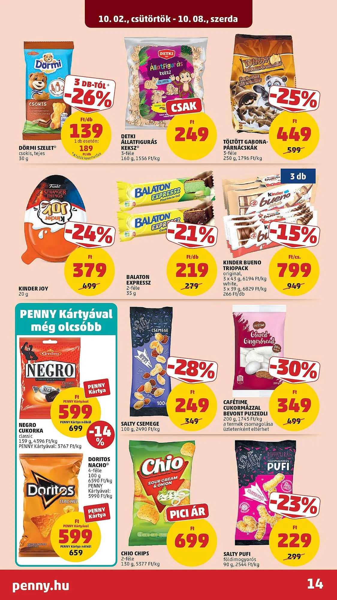 Katalógus PENNY akciós újság október 2.-tól október 8.-ig 2025. - Oldal 13