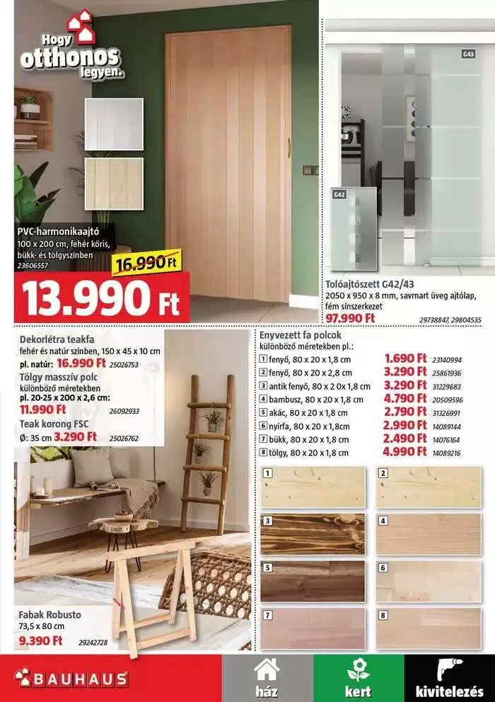 Katalógus Katalógus Bauhaus január 25.-tól február 8.-ig 2025. - Oldal 13