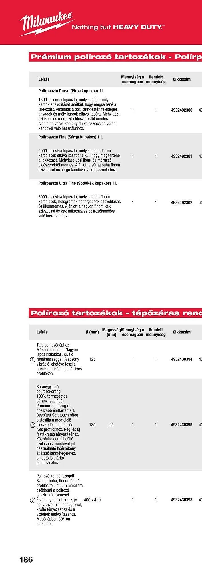 Katalógus Milwaukee akciós újság szeptember 16.-tól december 31.-ig 2025. - Oldal 370