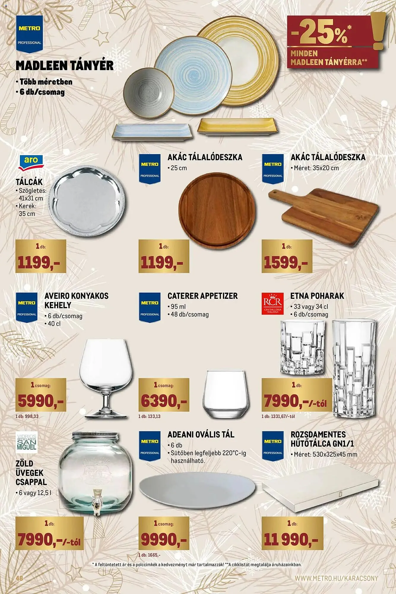 Katalógus Metro akciós újság december 1.-tól december 31.-ig 2025. - Oldal 48