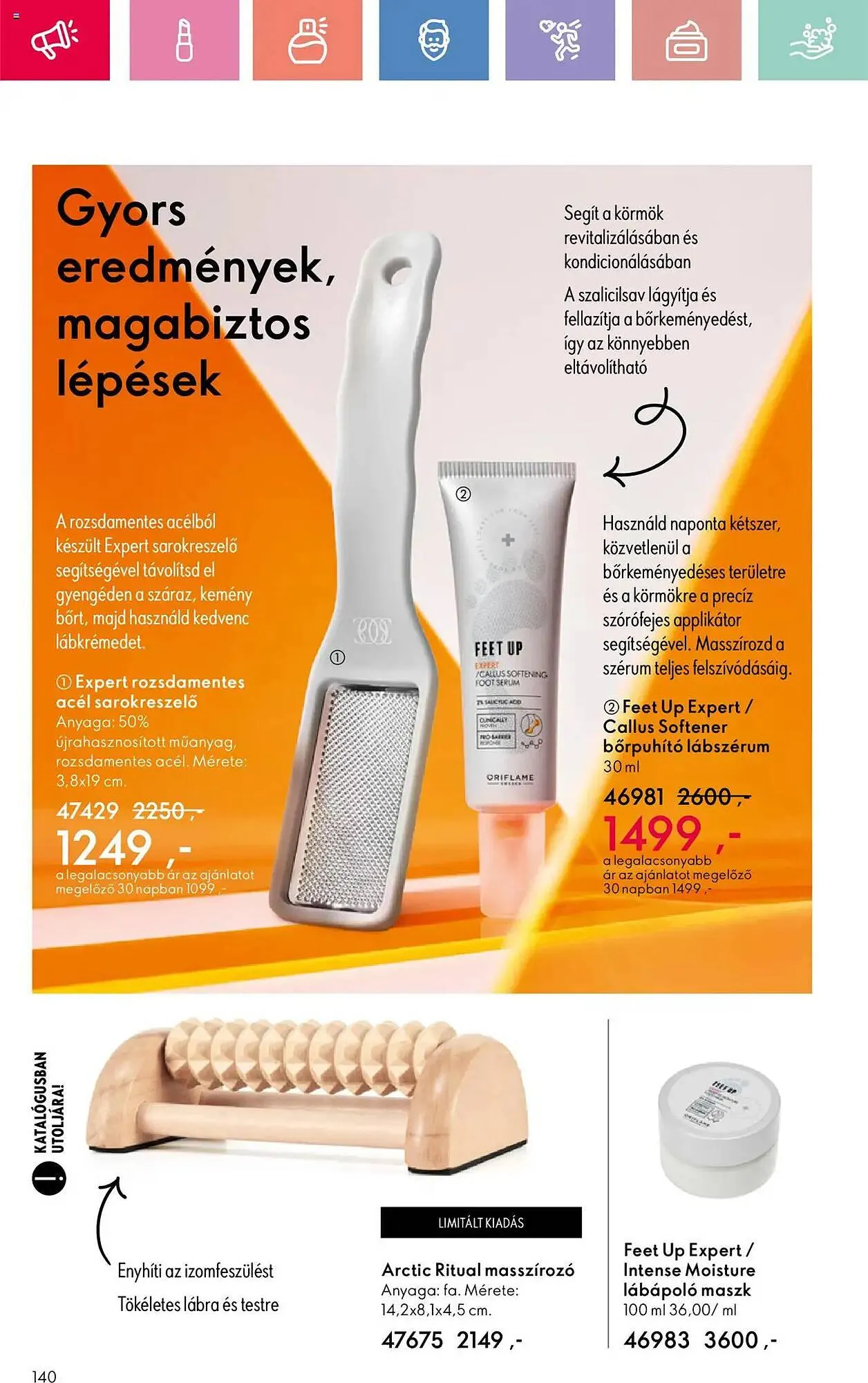 Katalógus Oriflame akciós újság július 27.-tól augusztus 16.-ig 2025. - Oldal 140
