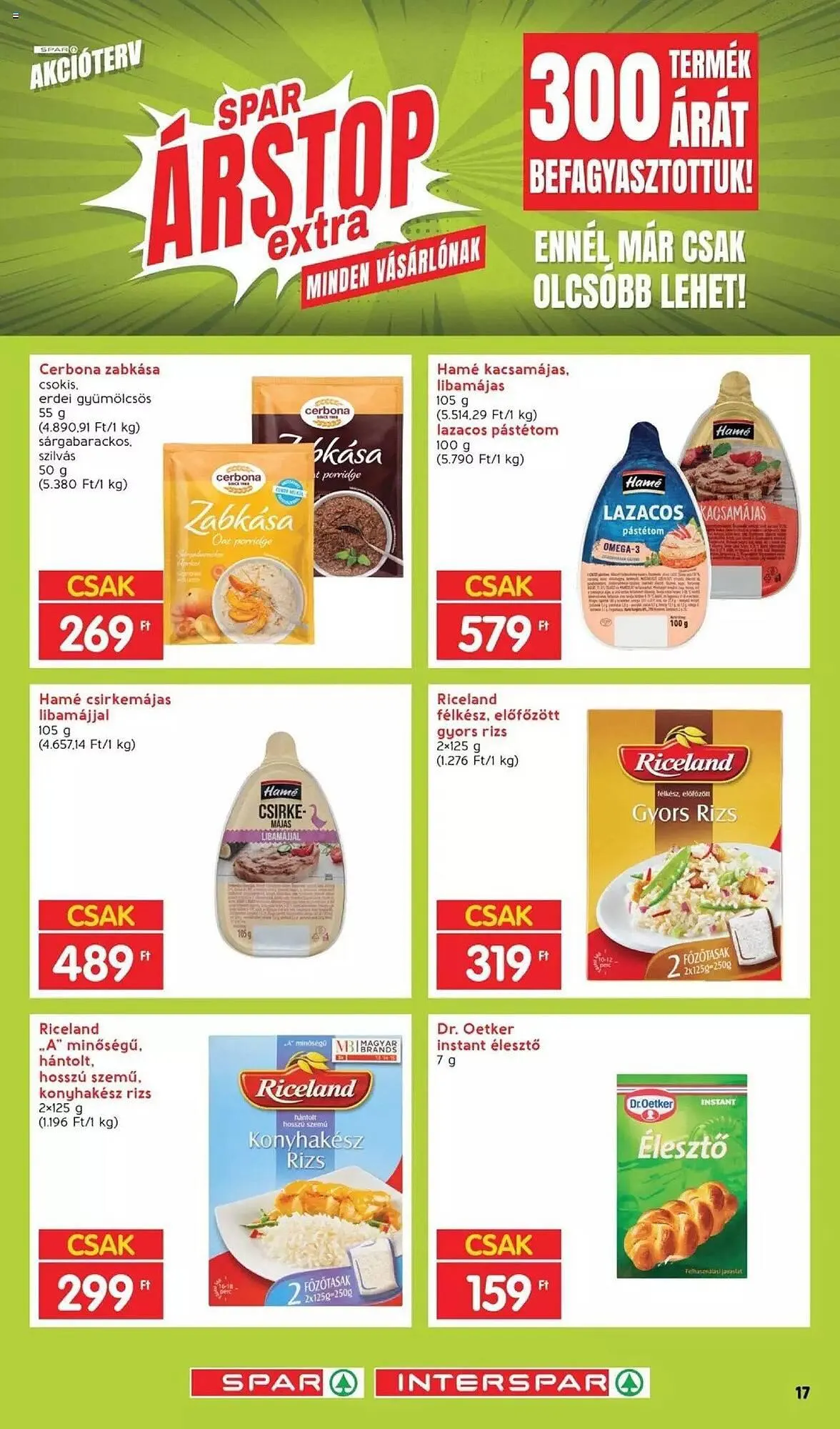 Katalógus Interspar akciós újság augusztus 1.-tól szeptember 30.-ig 2023. - Oldal 17