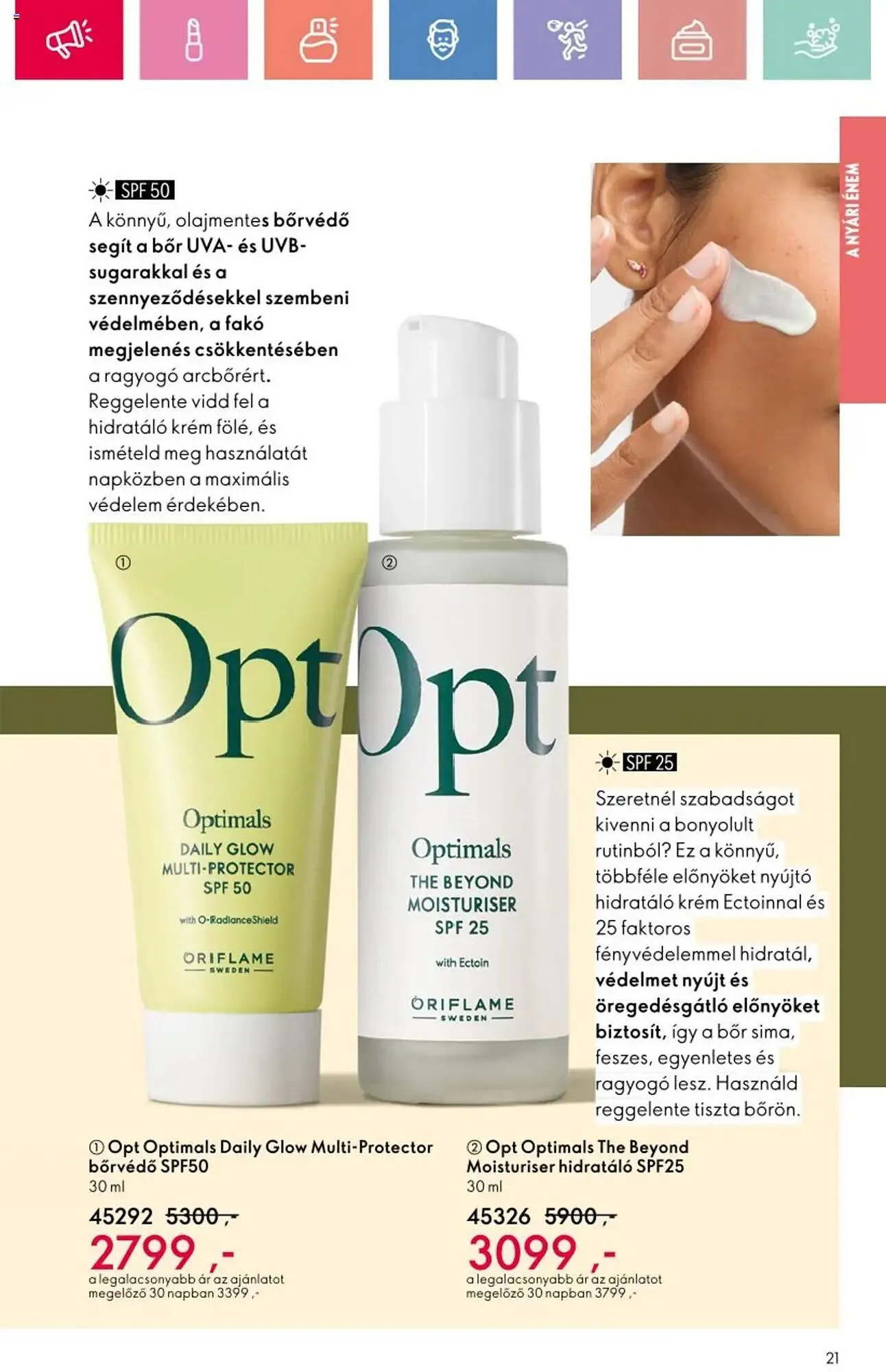 Katalógus Oriflame akciós újság július 6.-tól július 26.-ig 2025. - Oldal 21