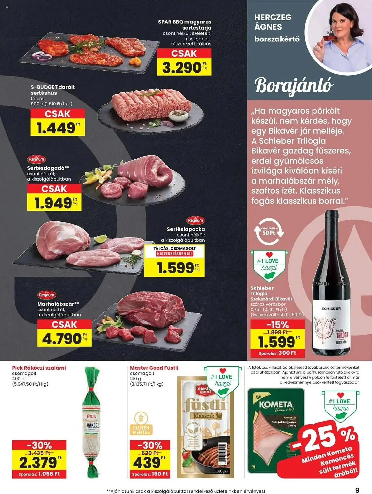 Katalógus Spar akciós újság április 10.-tól április 22.-ig 2025. - Oldal 9