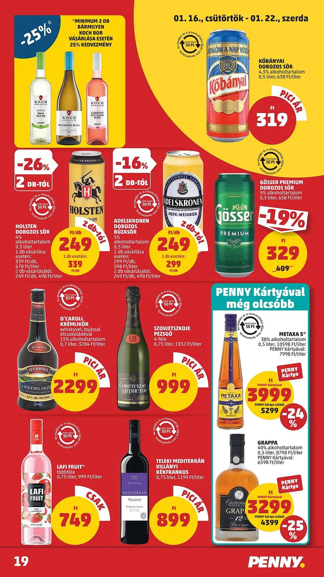 Katalógus PENNY akciós újság január 16.-tól január 22.-ig 2025. - Oldal 19