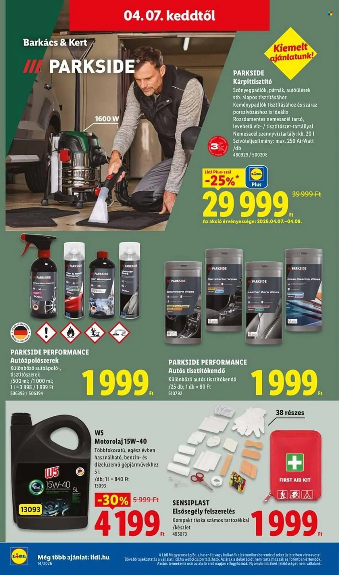 Katalógus Lidl akciós újság április 1.-tól április 8.-ig 2026. - Oldal 20